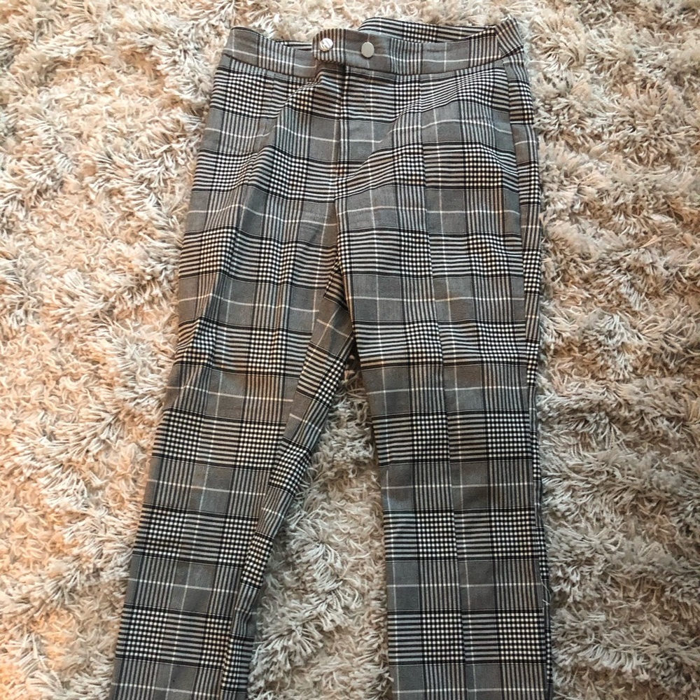 Plaid pant